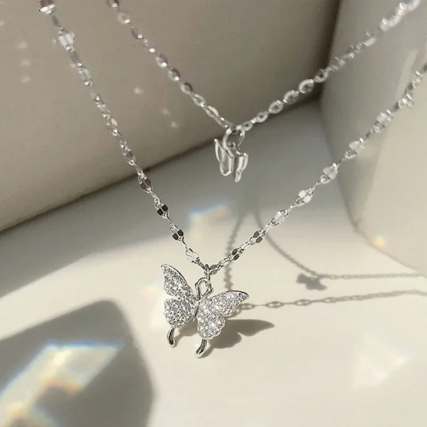 hiny Butterfly Necklace